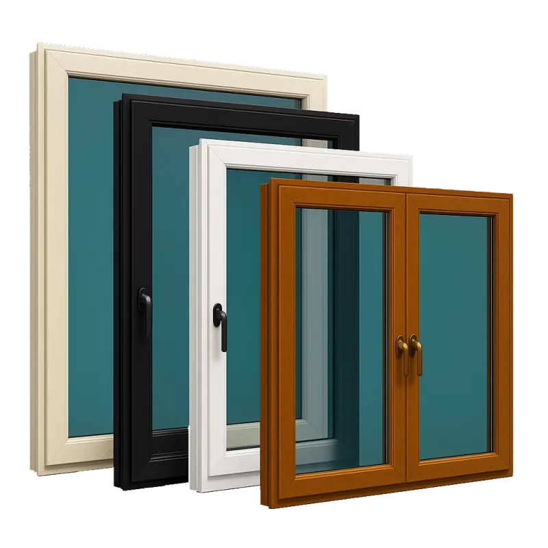 نوافذ uPVC فائقة العزل الحراري