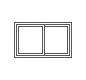 شباك uPVC جرار
