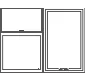 شباك uPVC مركب (Composite Window)
