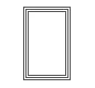 شباك uPVC ثابت (Fixed Window)