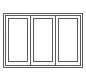 شباك uPVC أكورديون (Folding Window)
